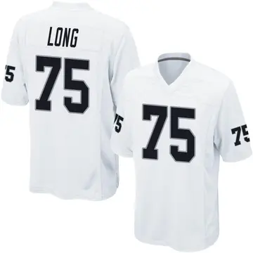 Men's Las Vegas Raiders Howie Long White Game Jersey By Nike