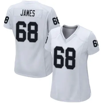 Women's Las Vegas Raiders Andre James White Game Jersey By Nike