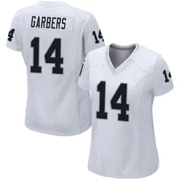 Women's Las Vegas Raiders Chase Garbers White Game Jersey By Nike