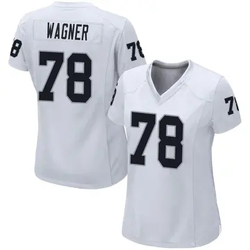 Women's Las Vegas Raiders Dalton Wagner White Game Jersey By Nike