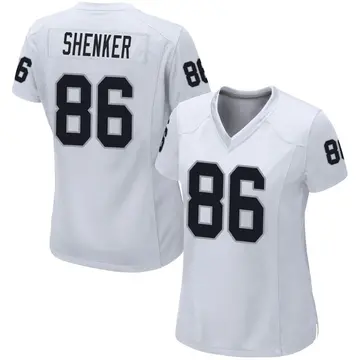 Women's Las Vegas Raiders John Samuel Shenker White Game Jersey By Nike