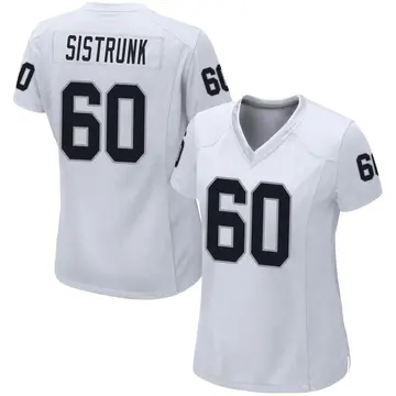 Women's Las Vegas Raiders Otis Sistrunk White Game Jersey By Nike