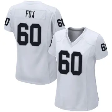 Women's Las Vegas Raiders Tomari Fox White Game Jersey By Nike