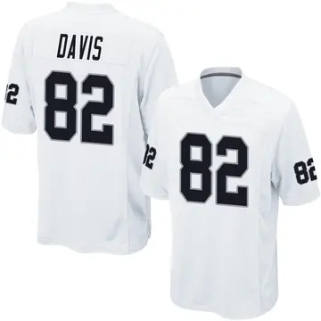 Youth Las Vegas Raiders Al Davis White Game Jersey By Nike