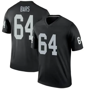 Youth Las Vegas Raiders Alex Bars Black Legend Jersey By Nike