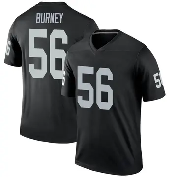 Youth Las Vegas Raiders Amari Burney Black Legend Jersey By Nike