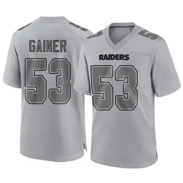 Youth Las Vegas Raiders Amari Gainer Gray Game Atmosphere Fashion Jersey By Nike