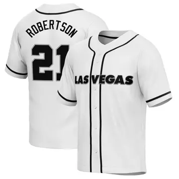 Amik Robertson Las Vegas Raiders Men's Legend White Color Rush T-Shirt