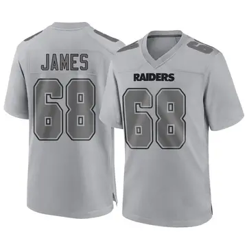 Youth Las Vegas Raiders Andre James Gray Game Atmosphere Fashion Jersey By Nike