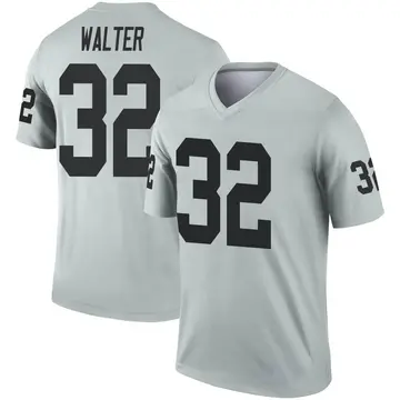 Youth Las Vegas Raiders Austin Walter Legend Inverted Silver Jersey By Nike