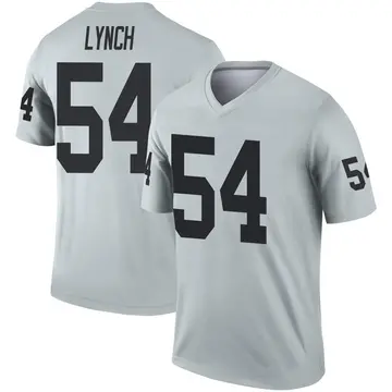 Youth Las Vegas Raiders Blake Lynch Legend Inverted Silver Jersey By Nike