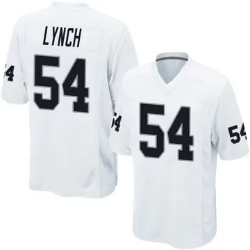 Youth Las Vegas Raiders Blake Lynch White Game Jersey By Nike