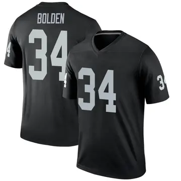 Youth Las Vegas Raiders Brandon Bolden Black Legend Jersey By Nike