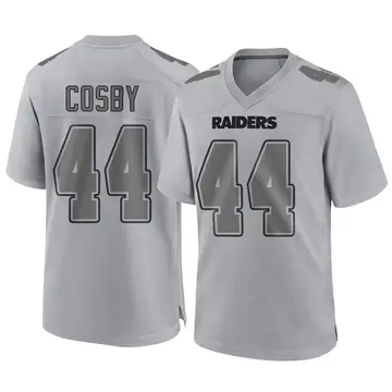 Youth Las Vegas Raiders Bryce Cosby Gray Game Atmosphere Fashion Jersey By Nike