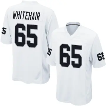 Youth Las Vegas Raiders Cody Whitehair White Game Jersey By Nike