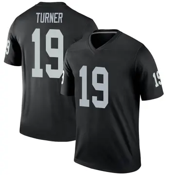 Youth Las Vegas Raiders DJ Turner Black Legend Jersey By Nike