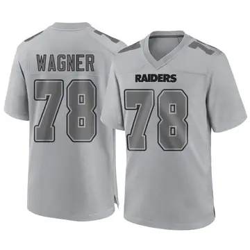 Youth Las Vegas Raiders Dalton Wagner Gray Game Atmosphere Fashion Jersey By Nike