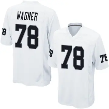 Youth Las Vegas Raiders Dalton Wagner White Game Jersey By Nike