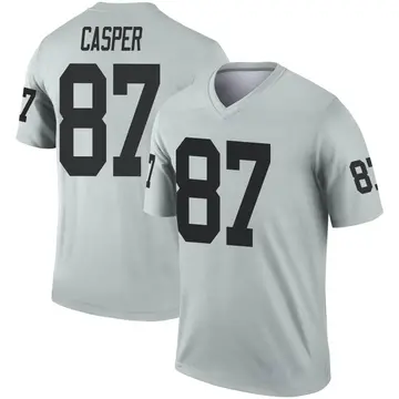 Dave Casper Las Vegas Raiders Men's Legend White Color Rush T-Shirt