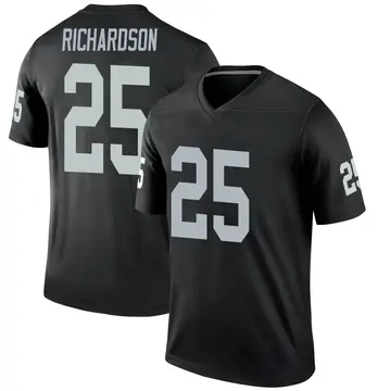 Youth Las Vegas Raiders Decamerion Richardson Black Legend Jersey By Nike