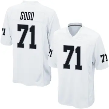 Youth Las Vegas Raiders Denzelle Good White Game Jersey By Nike