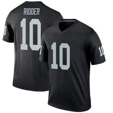 Youth Las Vegas Raiders Desmond Ridder Black Legend Jersey By Nike