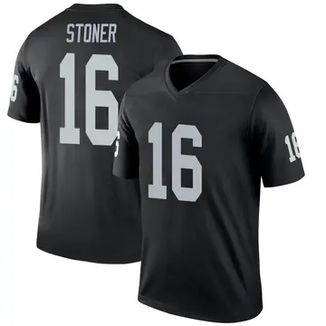 Youth Las Vegas Raiders Dillon Stoner Black Legend Jersey By Nike