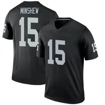 Youth Las Vegas Raiders Gardner Minshew Black Legend Jersey By Nike