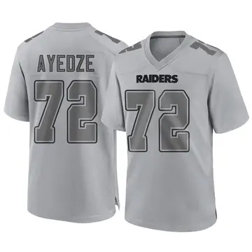 Youth Las Vegas Raiders Gottlieb Ayedze Gray Game Atmosphere Fashion Jersey By Nike