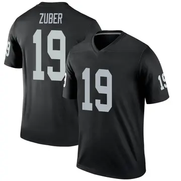 Youth Las Vegas Raiders Isaiah Zuber Black Legend Jersey By Nike