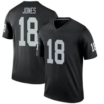 Youth Las Vegas Raiders Jack Jones Black Legend Jersey By Nike