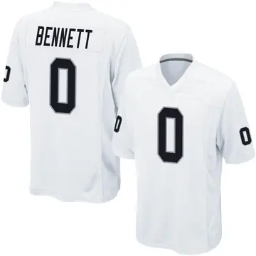 Youth Las Vegas Raiders Jakorian Bennett White Game Jersey By Nike