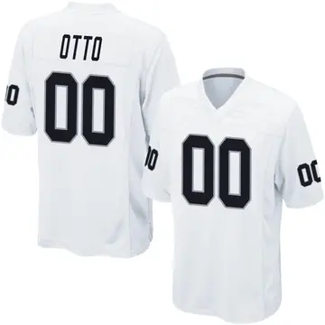 Youth Las Vegas Raiders Jim Otto White Game Jersey By Nike