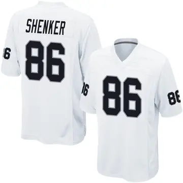 Youth Las Vegas Raiders John Samuel Shenker White Game Jersey By Nike