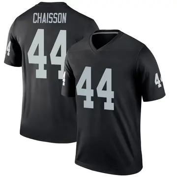 Youth Las Vegas Raiders K'Lavon Chaisson Black Legend Jersey By Nike