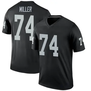 Youth Las Vegas Raiders Kolton Miller Black Legend Jersey By Nike