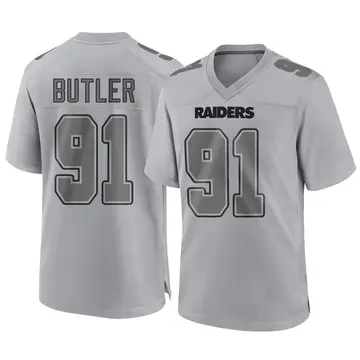 Youth Las Vegas Raiders Matthew Butler Gray Game Atmosphere Fashion Jersey By Nike