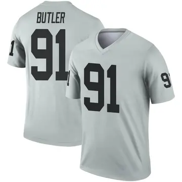 Youth Las Vegas Raiders Matthew Butler Legend Inverted Silver Jersey By Nike