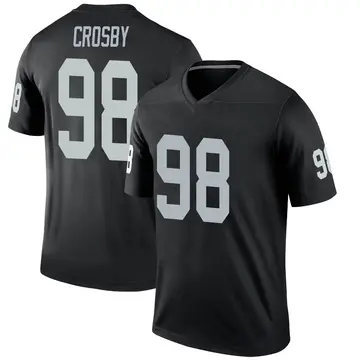 Youth Las Vegas Raiders Maxx Crosby Black Legend Jersey By Nike