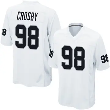 maxx crosby jersey stitched