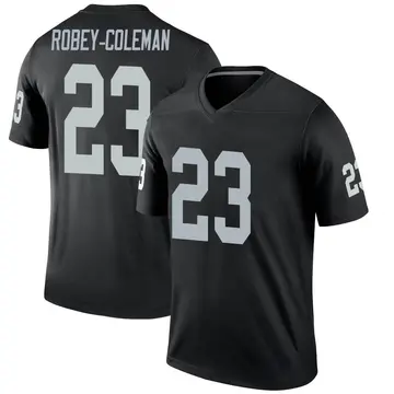 Youth Las Vegas Raiders Nickell Robey-Coleman Black Legend Jersey By Nike