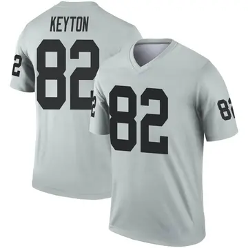 Youth Las Vegas Raiders Ramel Keyton Legend Inverted Silver Jersey By Nike