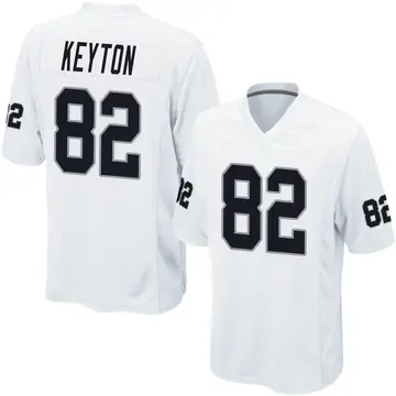 Youth Las Vegas Raiders Ramel Keyton White Game Jersey By Nike