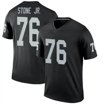 Youth Las Vegas Raiders Ron Stone Jr. Black Legend Jersey By Nike