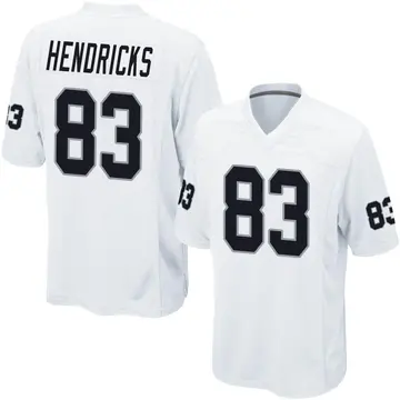 Youth Las Vegas Raiders Ted Hendricks White Game Jersey By Nike