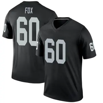 Youth Las Vegas Raiders Tomari Fox Black Legend Jersey By Nike