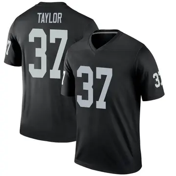 Youth Las Vegas Raiders Trey Taylor Black Legend Jersey By Nike