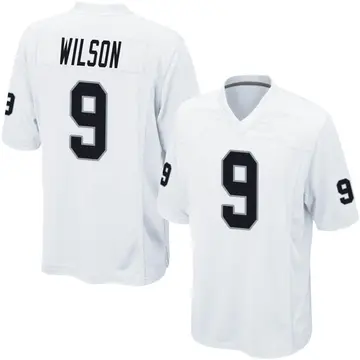 Youth Las Vegas Raiders Tyree Wilson White Game Jersey By Nike