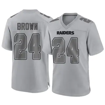 Nike Willie Brown Las Vegas Raiders Youth Legend Inverted Silver Jersey