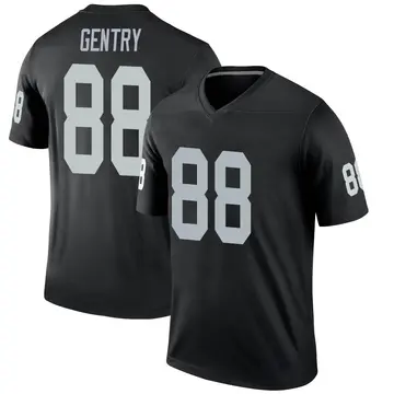 Youth Las Vegas Raiders Zach Gentry Black Legend Jersey By Nike